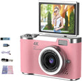 Appareil Photo Numérique 4K 48MP – Écran Rotatif, Zoom 18x, Selfie, Vlogging